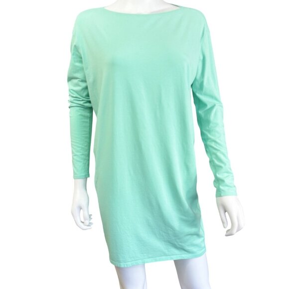Lululemon Long Sleeve Mint Dress Relaxed Fit **No Size Tag, See Measurements** - Picture 1 of 4